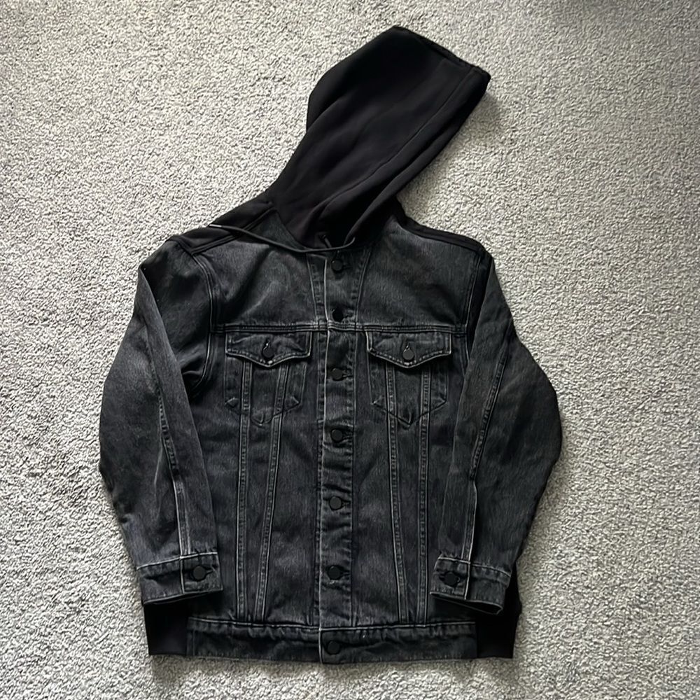 Alexander Wang Hooded denim Jacket XS
